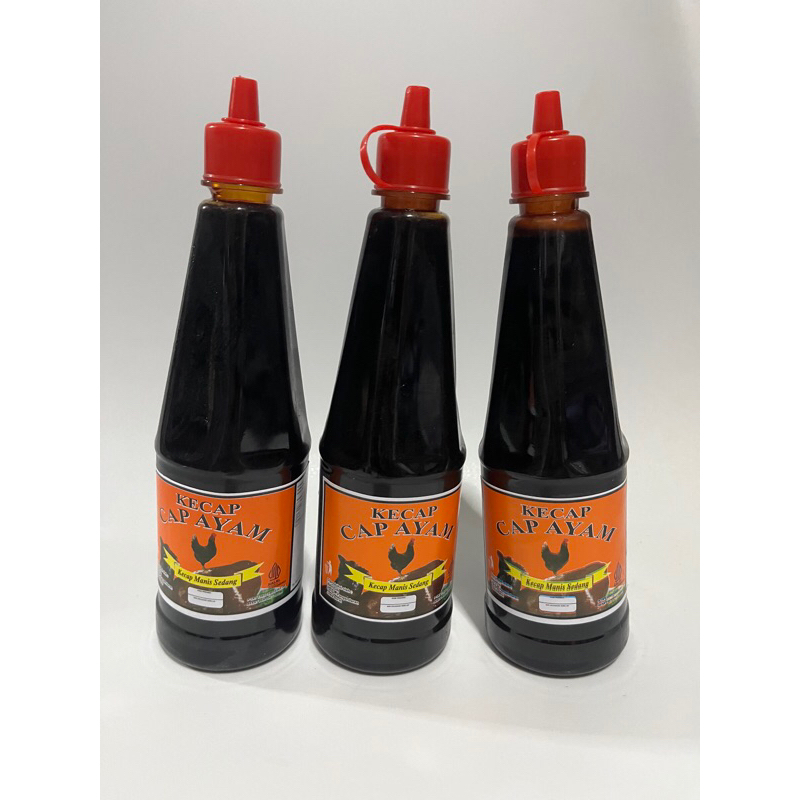 

Kecap manis/soy sauce Cap Ayam Pangandaran Botol 300ml