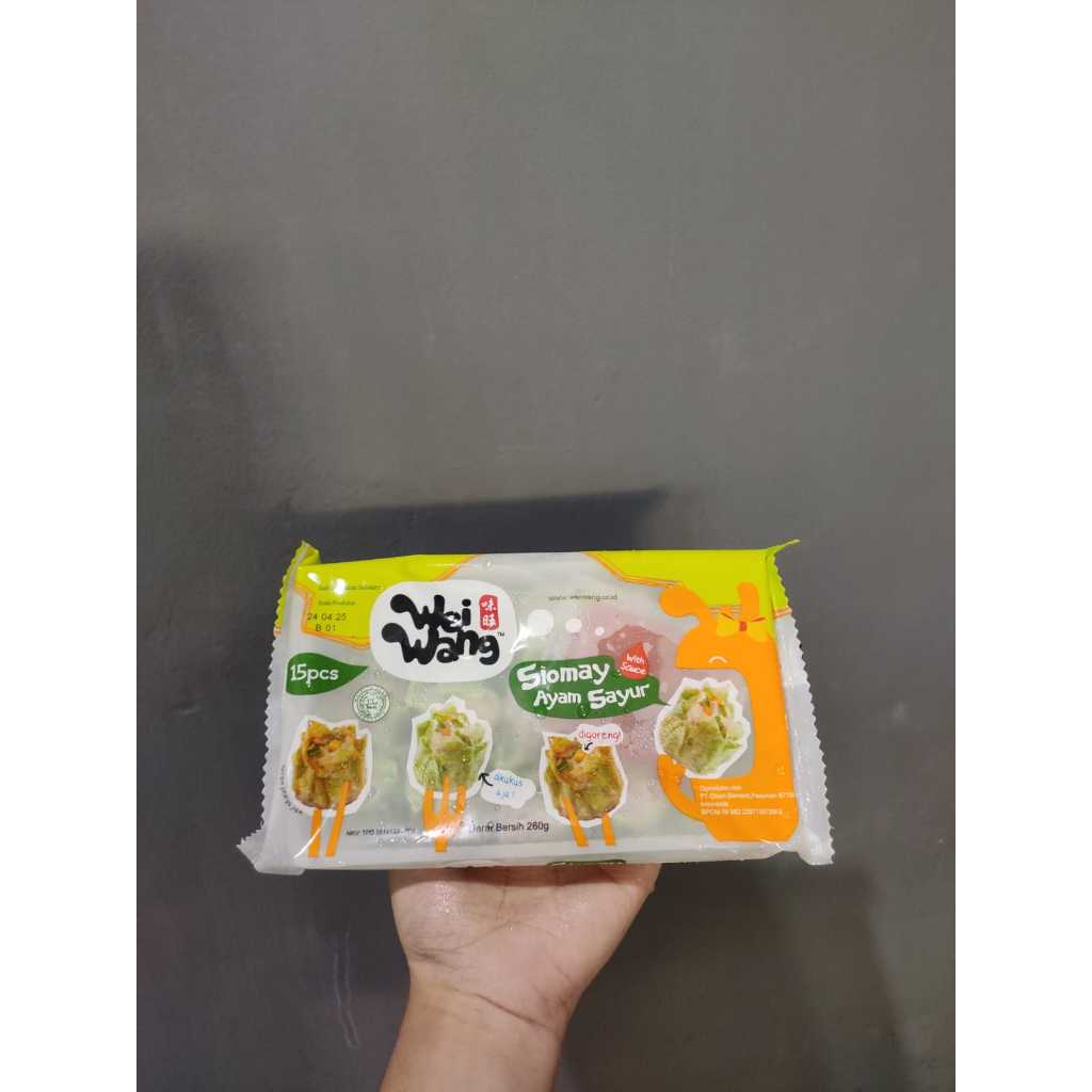 

Wei Wang Siomay Ayam Dan Sayur by Bernardi (15bj) 260 Gram