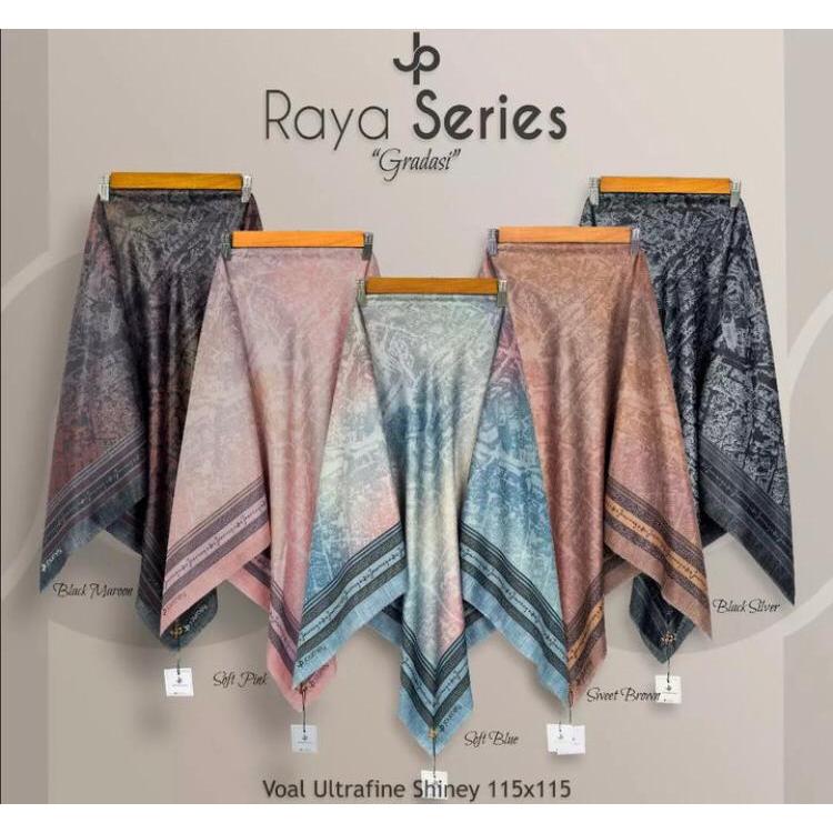 JOURNEY HIJAB SEGIEMPAT MOTIF - HIJAB PREMIUM ELEGAN TERMURAH