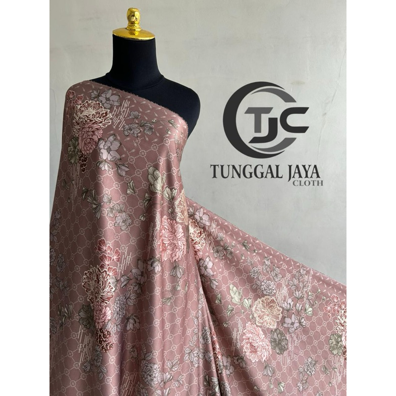 kain Dior silk motif bunga madiran || Dior silk motif || dior