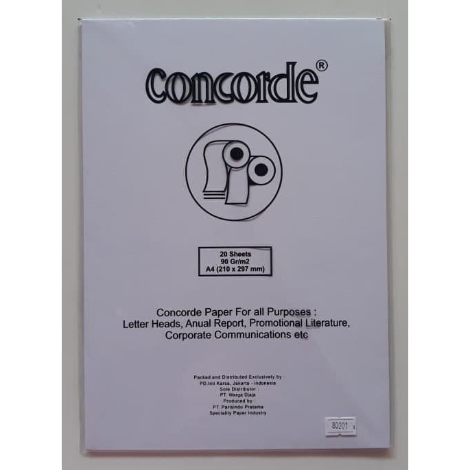 

Gramedia Cirebon - CONCORDE PK-CC WHITE 80201