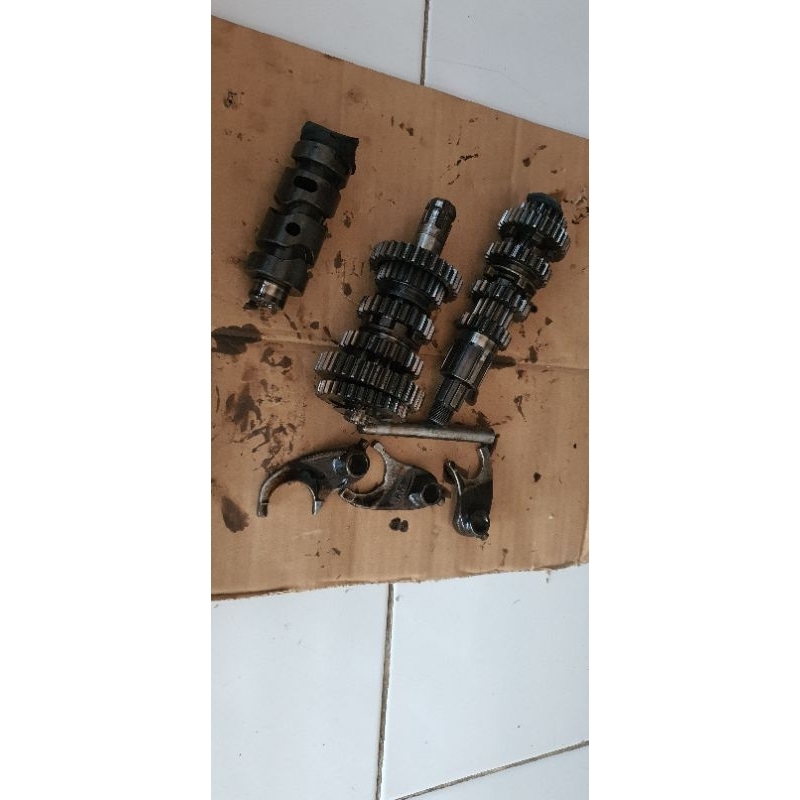 Transmisi gigi rasio megapro primus bukan Tiger