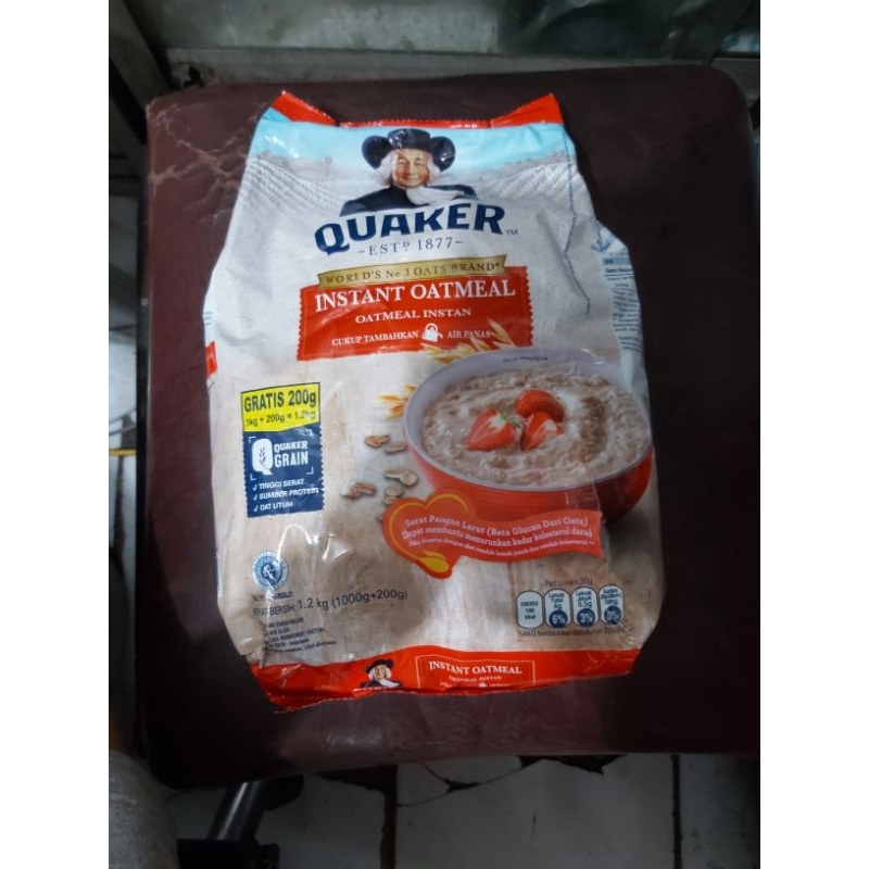 

Quaker Instant Oatmeal 1.2 kg