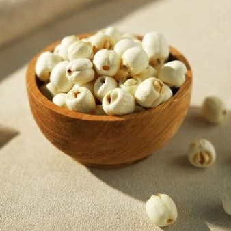 

Biji Teratai Kering Premium/Lian Zi Import/ White Lotus Seed/Lian Ci 100gr