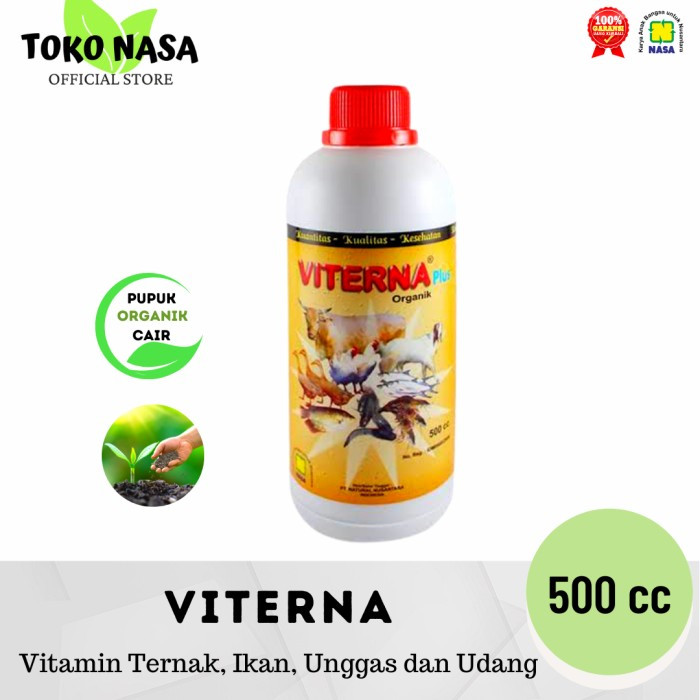 VITERNA VITAMIN TERNAK FERMENTASI PAKAN TERNAK NASA ORIGINAL