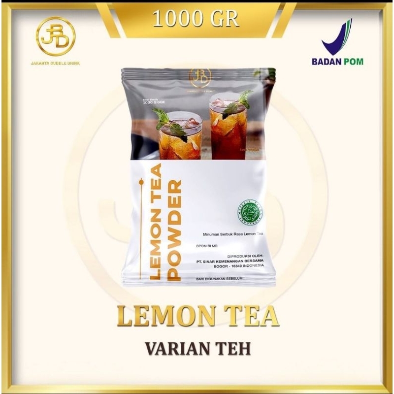 

JBD Powder (Jakarta Bubble Drink ) / Lemon Tea