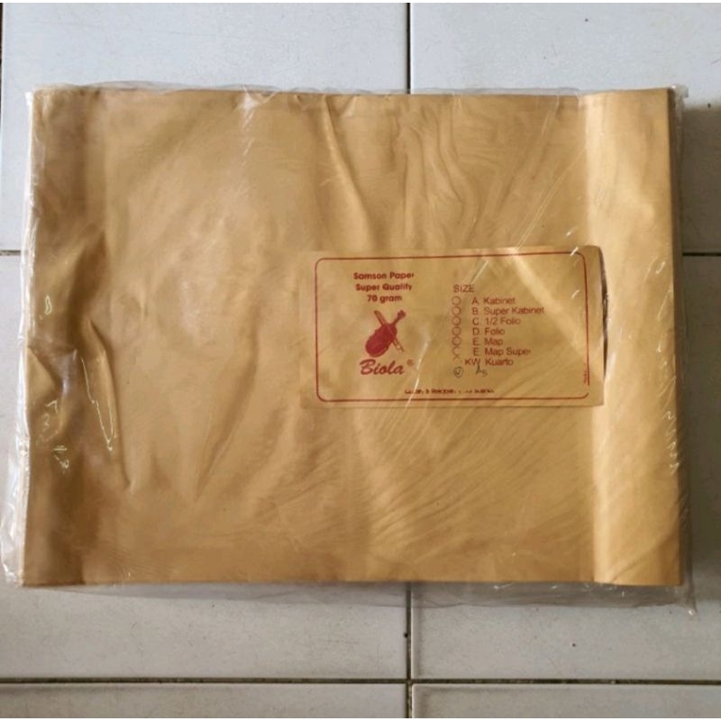 

Amplop Samson / Coklat A3 Executive