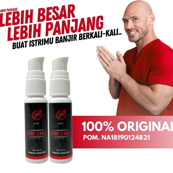 PROMO MURAH FORTEREX MASSAGE OIL ORIGINAL BPOM minyak pijat penambah UK sijonimu