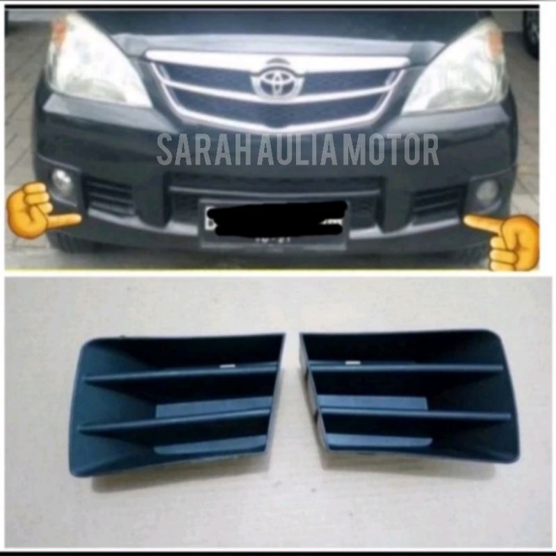 Kisi kisi Bemper Cover Bemper Samping Foglamp Avanza Xenia Harga Satuan