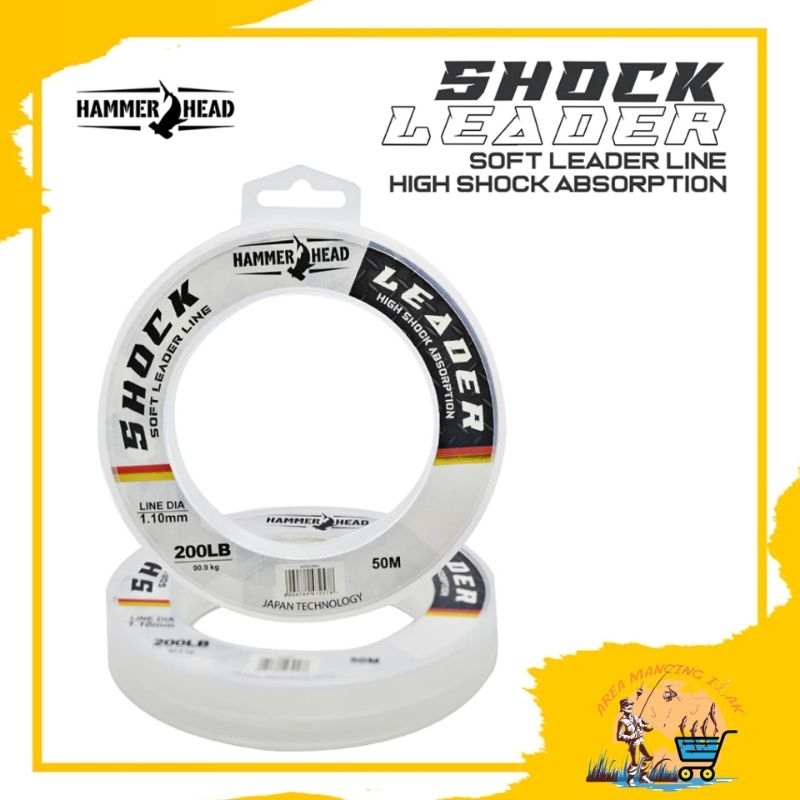Senar HAMMERHEAD SHOCK LEADER 50 METER (Soft Leader)