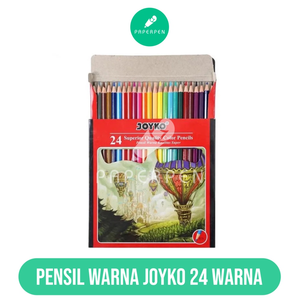 

KODE J16S Pencil Warna Pensil Warna Joyko 24 Warna