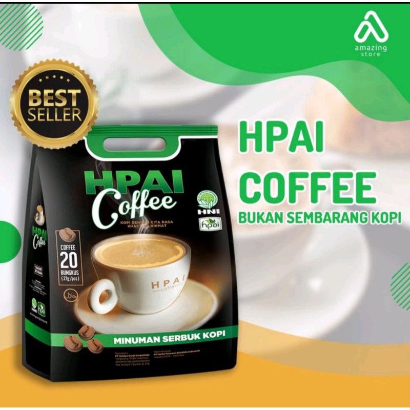 

HNI COFFEE HPAI KOPI HERBAL 20 SACHET