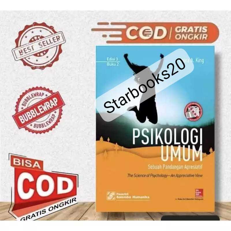 Buku Psikologi Umum : Sebuah Pandangan Apresiatif EDISI 3 JILID 1 - Laura A. King
