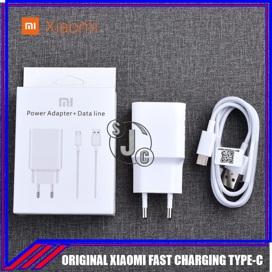 Charger Casan Cas XIAOMI Fast Charging Redmi 10C Original TYPE C 10W 18W MDY 08 EI