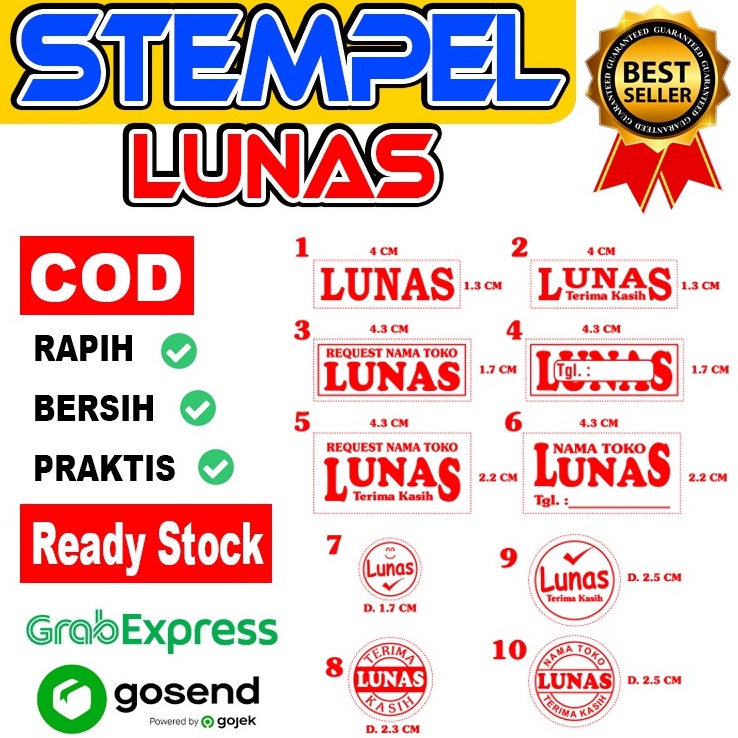 

Paket Hemat STEMPEL LUNAS