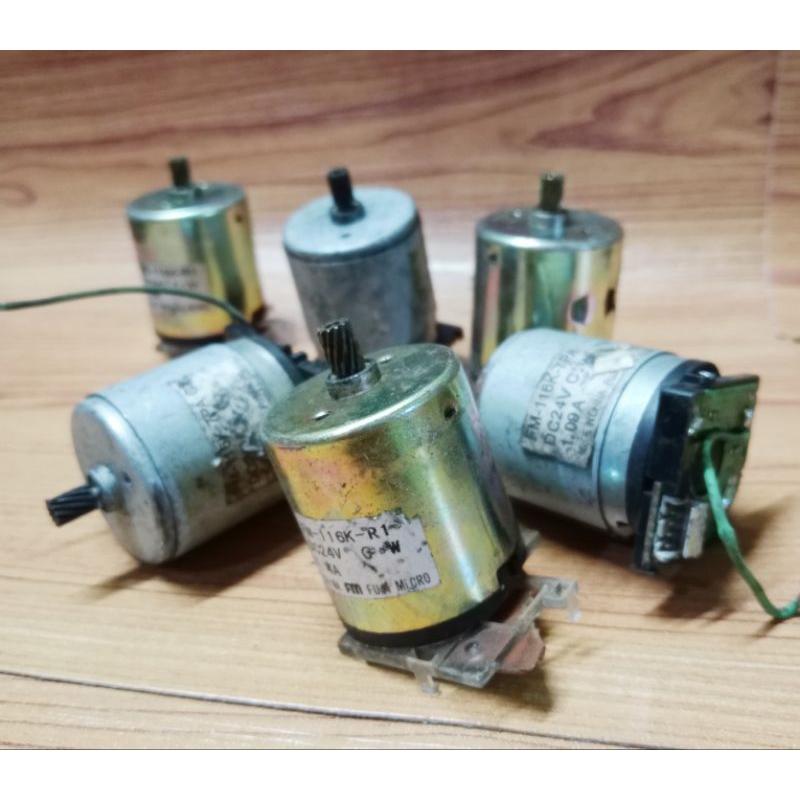 Dinamo Motor servo 24V.dc - 6700rpm, permanen magnet