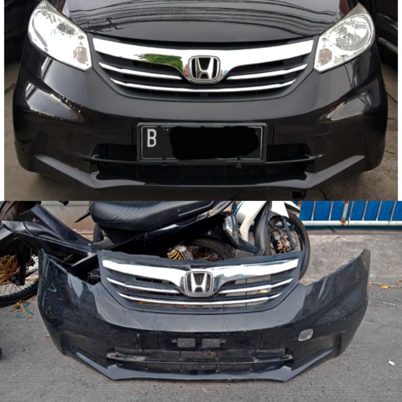 bumper bemper honda Freed 2012 2013 original set grille