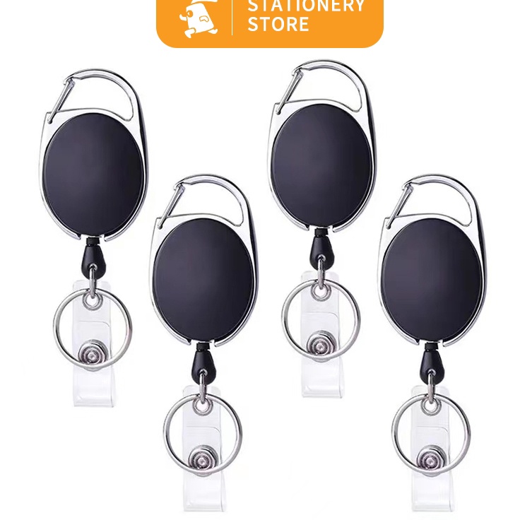 

First Quality Gantungan ID Card Yoyo Solid Name Tag DOP Standart Combo Hang Tag NameRabbit Stationery