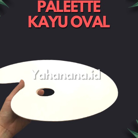 

Free Shipping PALETTE KAYU OVAL VTEC PALETTE LUKIS PALET KAYU PALET OVAL