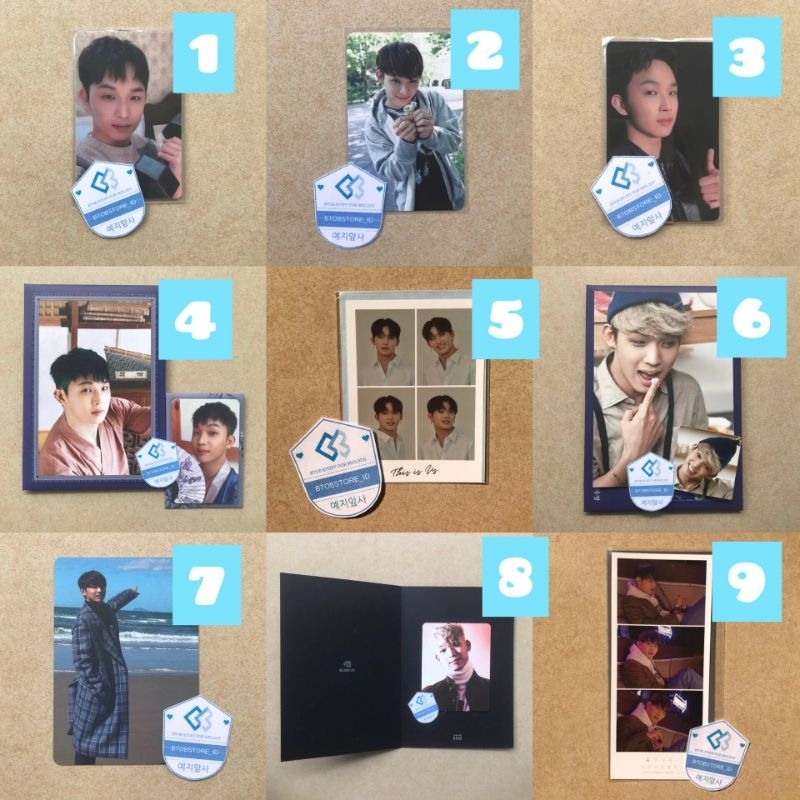 🇰🇷 {BTOB HYUNSIK} WTS Album Photocard Slogan Keyring Official Im Hyunsik