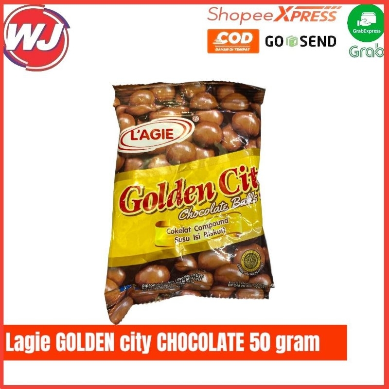 

lagie golden city chocolate 50 gram