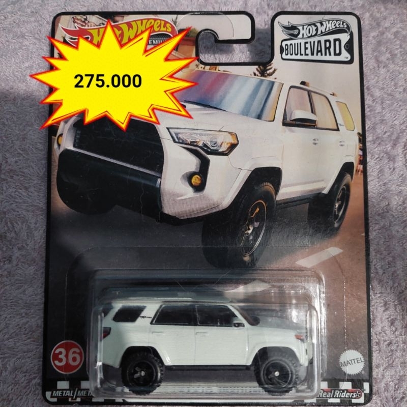 Hot wheels 18 Toyota 4Runner Hotwheels Boulevard Premium