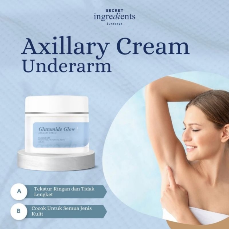 Pemutih Selangkangan Leher Pantat Area Gelap Glow Brighty Underarm BPOM