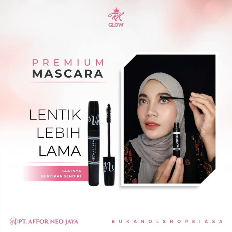 Maskara Premium Rk Glow - RK MASKARA PREMIUM