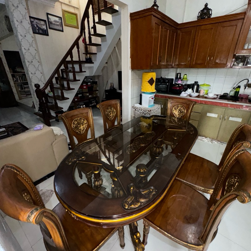 Meja Makan Jepara set