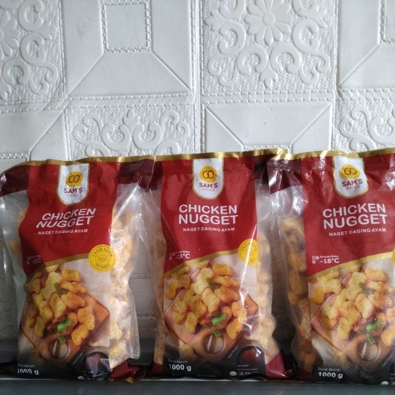 

SAM'S CHOICE CHICKEN NUGGET DAGING AYAM || 1000g