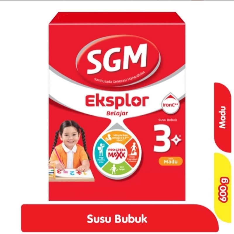 SGM EKSPLOR 3+ MADU 600GR