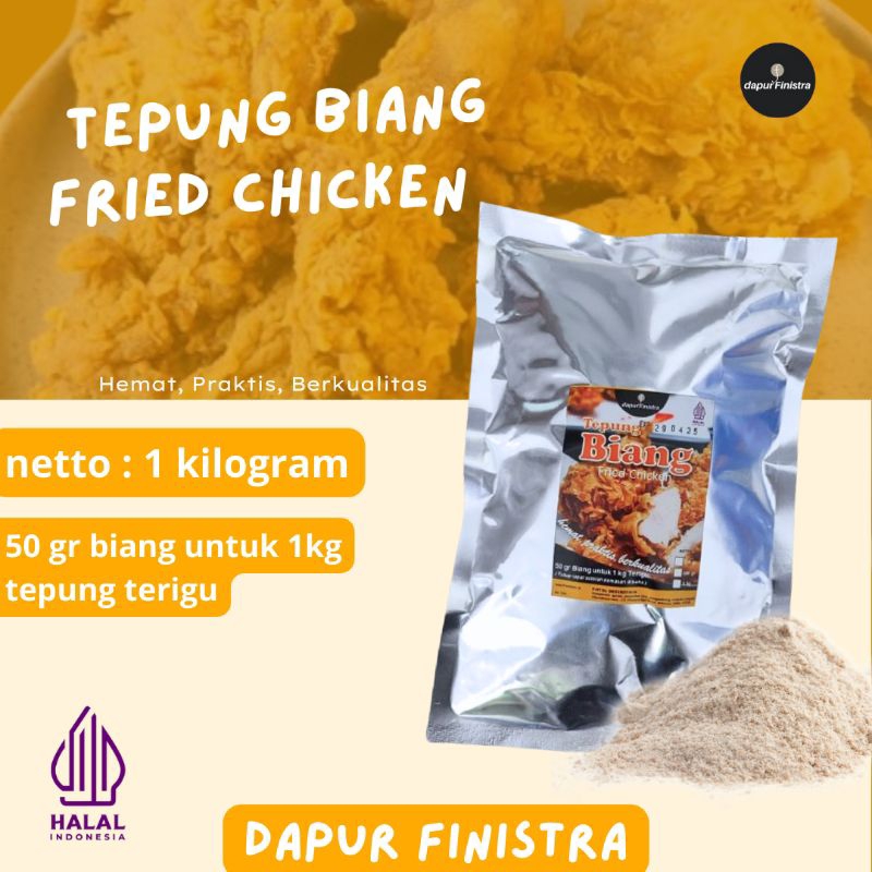 

Tepung Biang Fried Chicken Dapur Finistra || 1KG