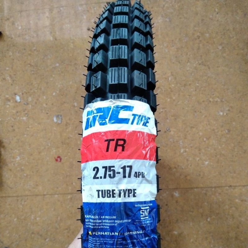 BAN IRC TRIAL 275 RING 17 IRC 2.75-17 TR TRIALS Ban Semi Trail Tril Tubetype 27517