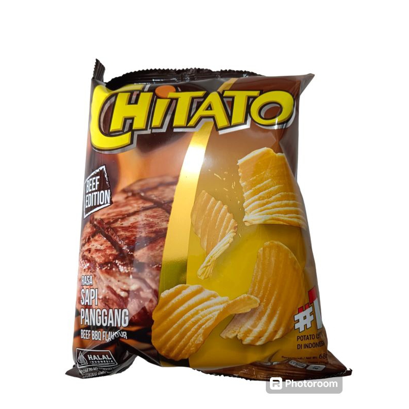 

CAMILAN SNACK CHITATO BEEF EDITIONRASA SAPI PANGGANG BBQ FLAVOUR 68GR