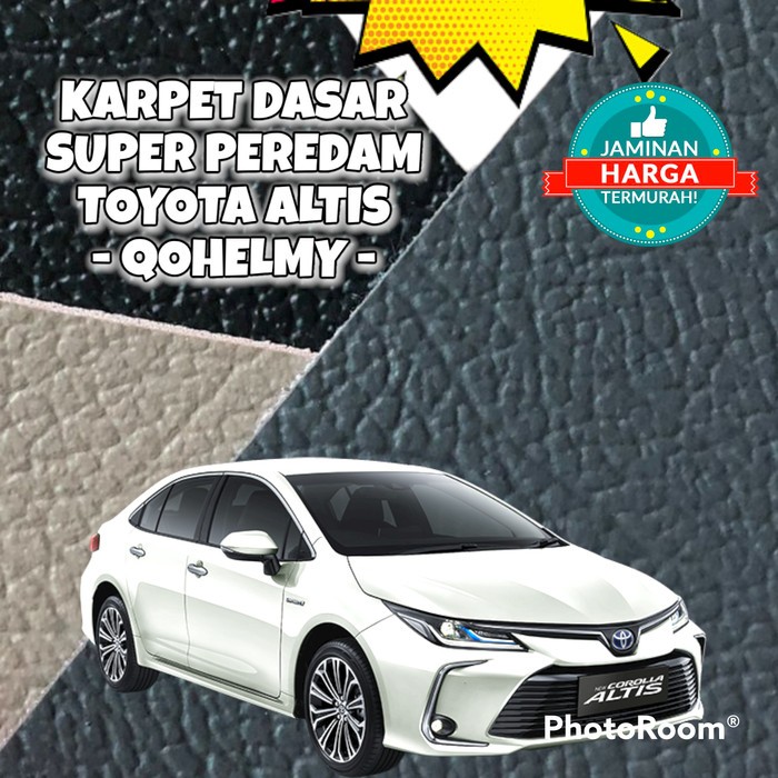 KARPET DASAR MOBIL PEREDAM - TOYOTA ALTIS