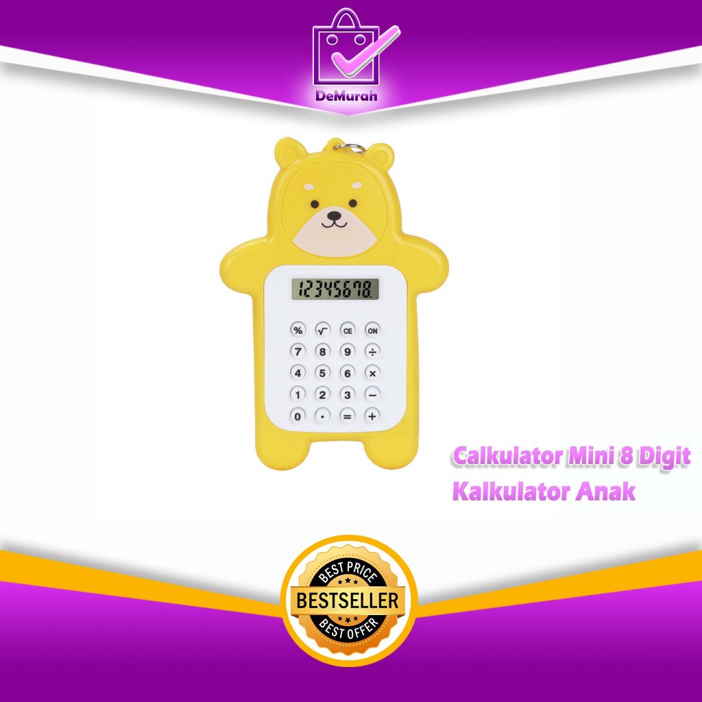 

Calkulator Mini 8 Digit Karakter Lucu Kalkulator Anak Sekolah A077