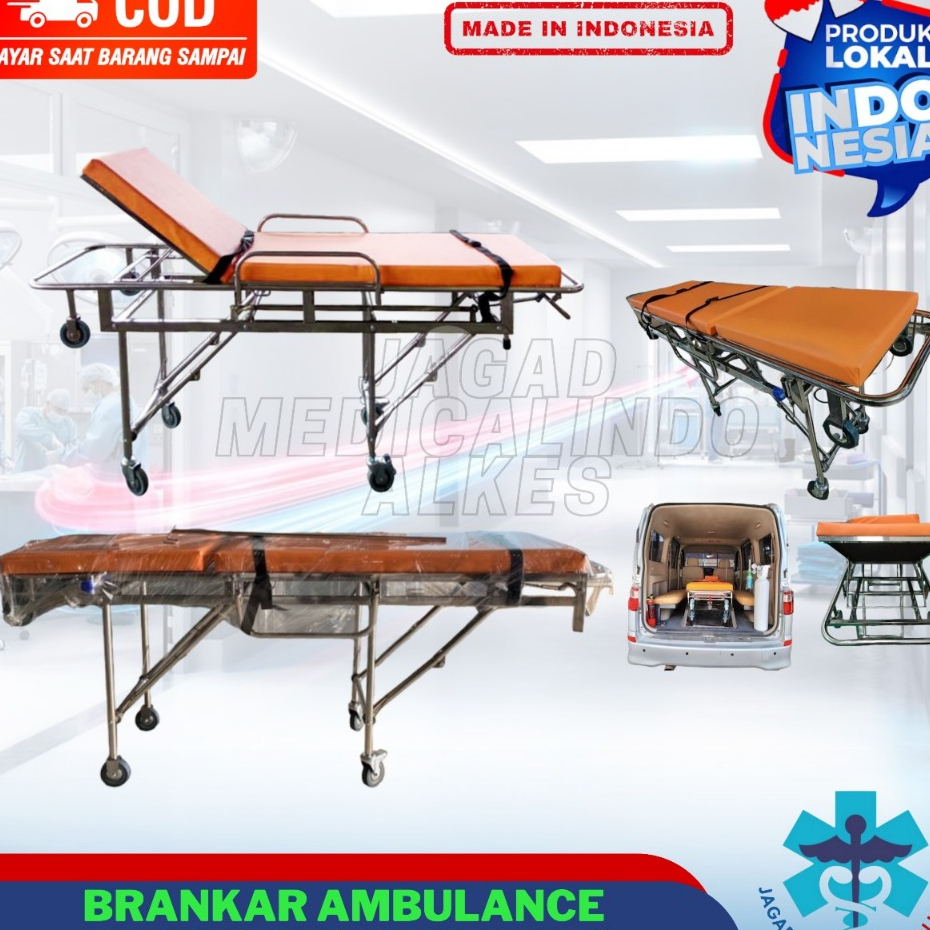 Brankar Ambulance Stretcher Ambulance Stainless