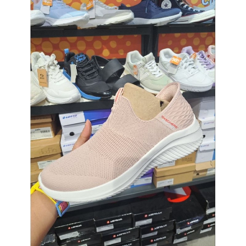 sepatu skechers ultra flex 3.0 cozy streak rose. skechers original store BNIB .sepatu slipon skecher