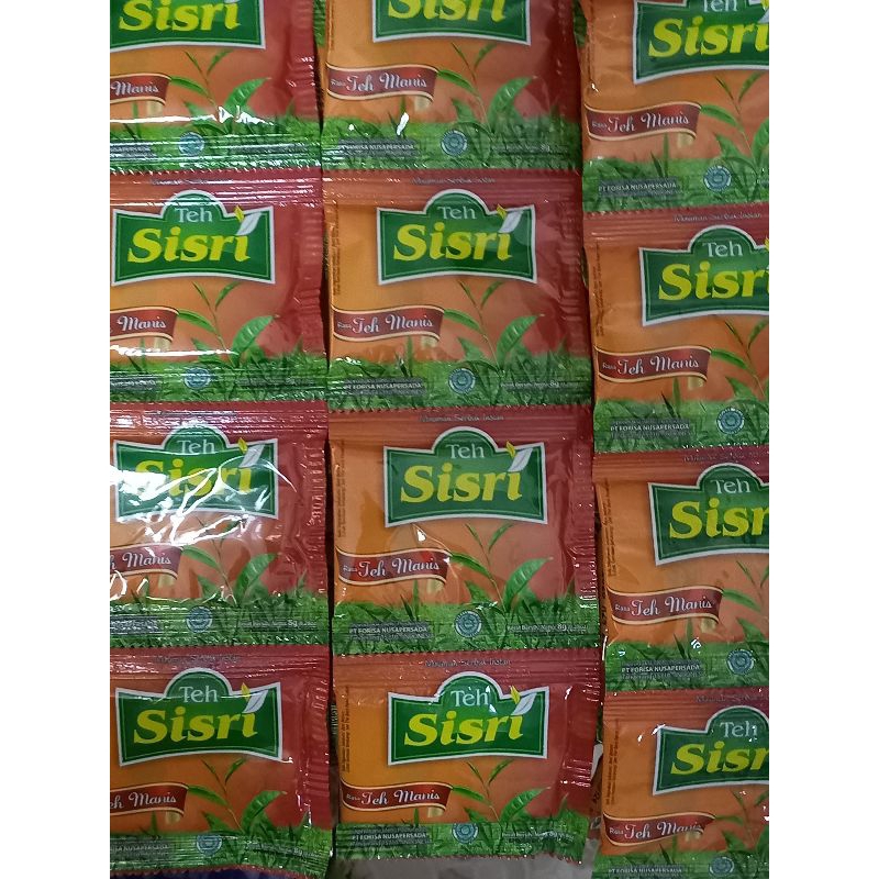 

TEH SISRI @8 Gr (1 paket 3 renteng)