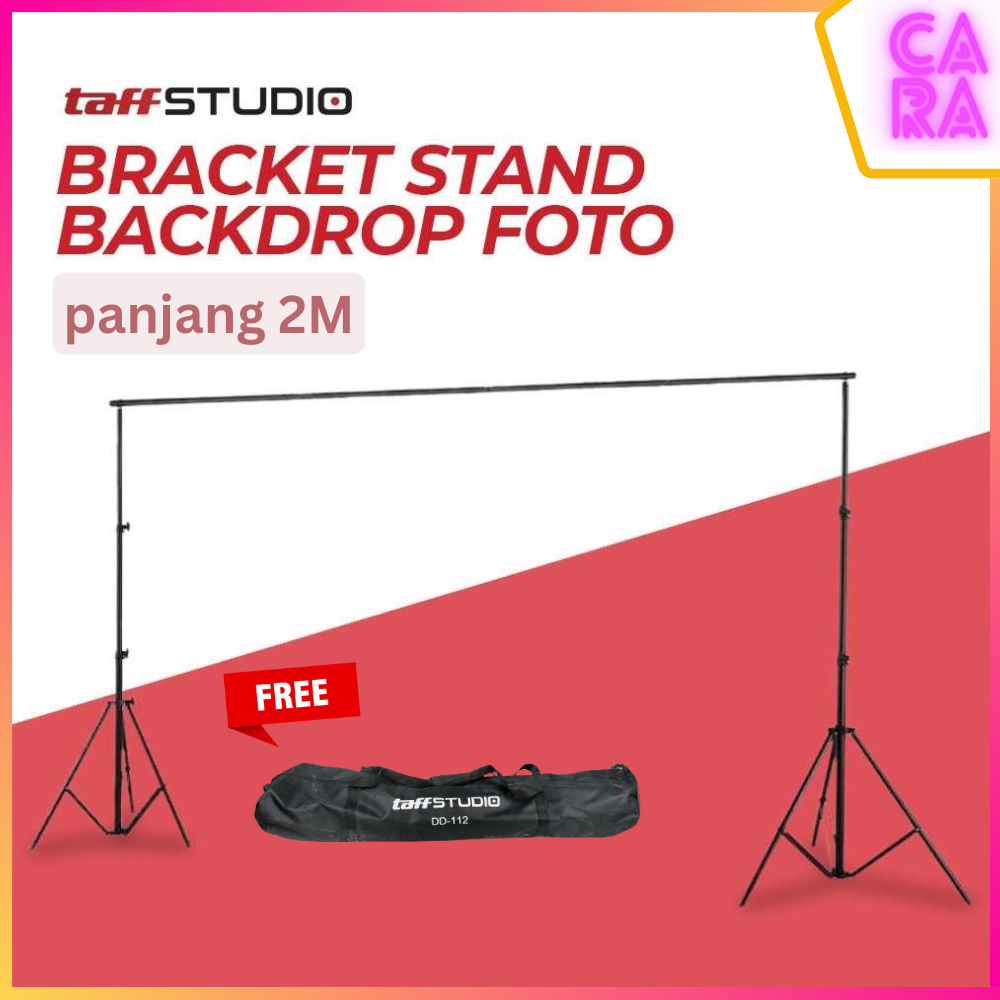 Stand Backdrop Tiang Green Screen Background 2M DD-110