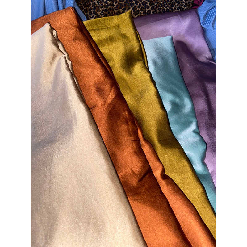 kain meteran/satin maxmara/bahan baju BRIDESMAID maxmara premium