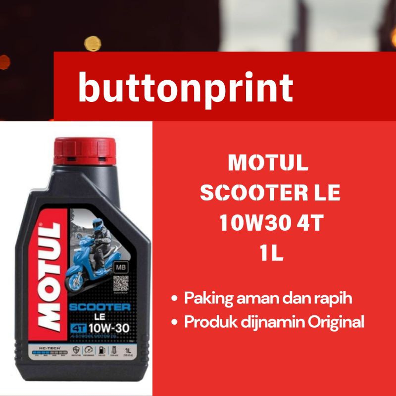 Oli Motor Vario 125 150 Motul 10W30 1L
