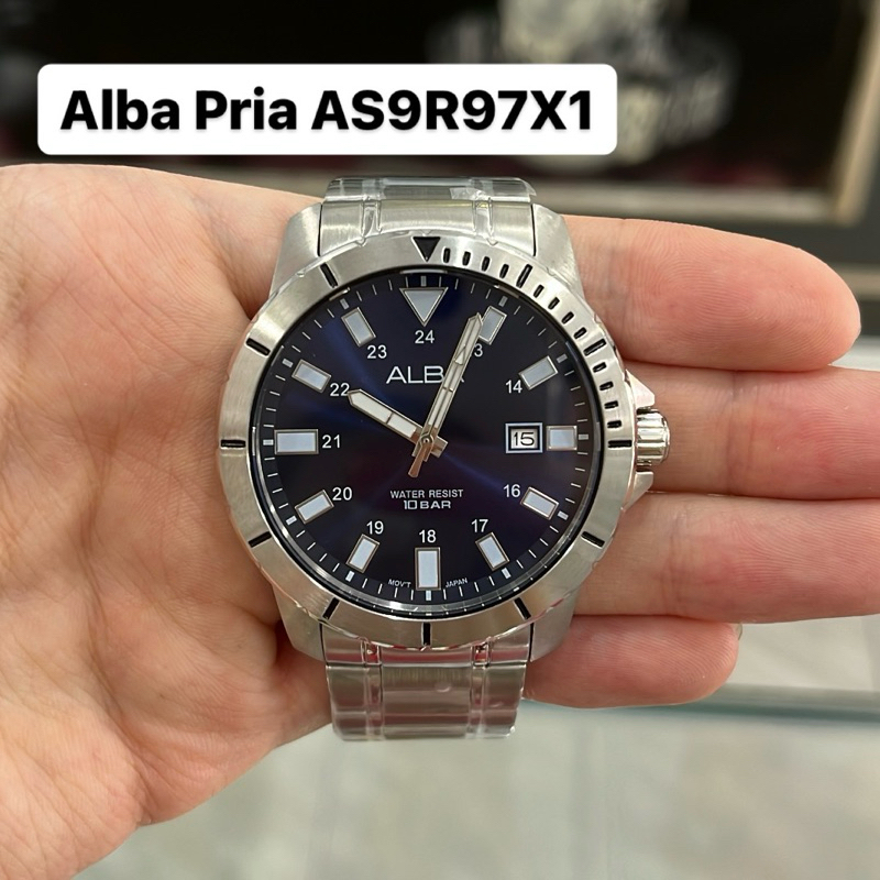 Jam Tangan Alba Pria AS9R97 AS9R97X1 Original