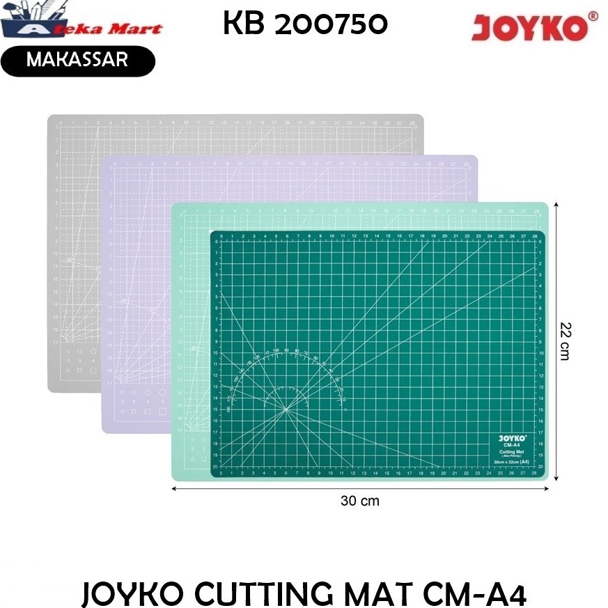 

KODE S2R PCS JOYKO CUTTING MAT CMA4 UKURAN A4