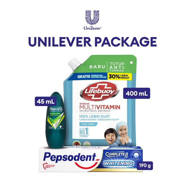 [FREE GIFT] Unilever Personal Care Package
