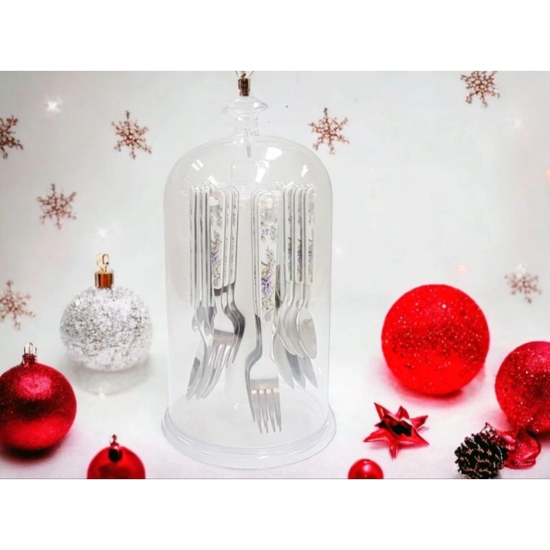 100% ORIGINAL VICENZA Sendok & Garpu Set V248