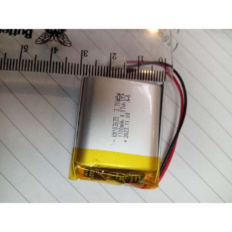 Baterai Lithium Polymer 3.7V , 1100 mAh