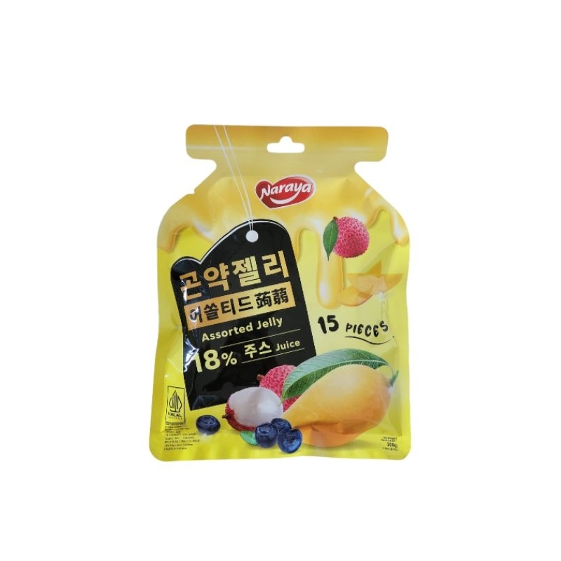 

Naraya Konnyaku Jelly Assorted 300g