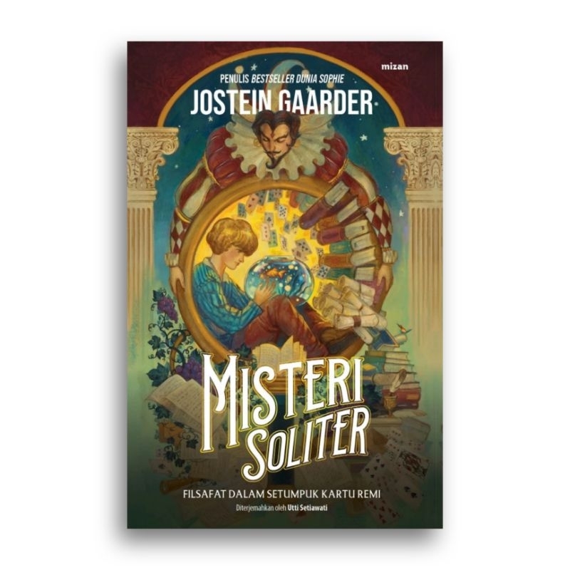 Buku Misteri Soliter Filsafat dalam Setumpuk Kartu Remi Jostein Gaarder