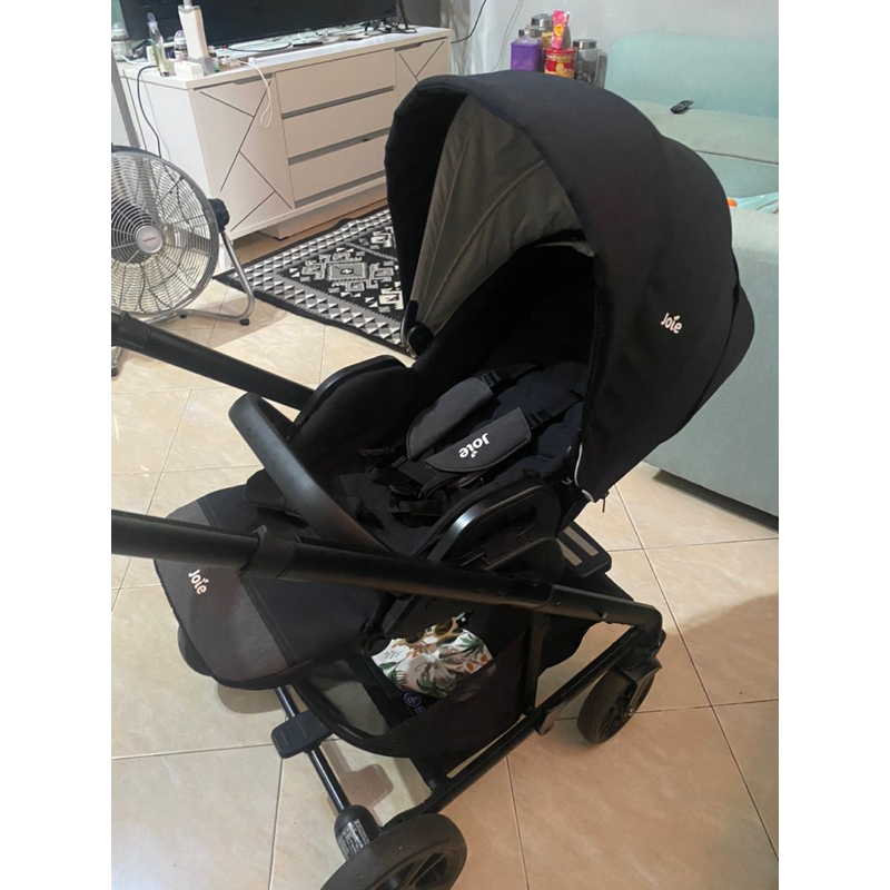 Preloved stroller joie chrome